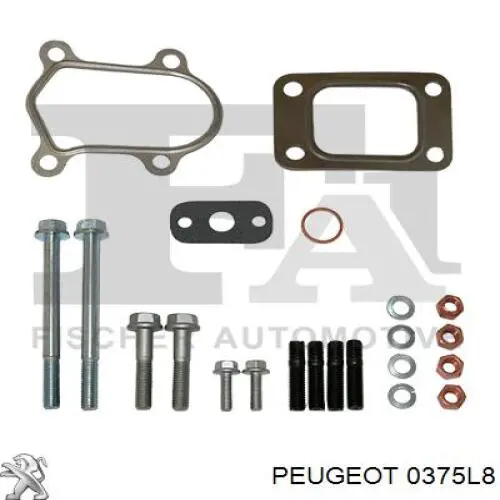Купити 0375L8 Peugeot/Citroen Турбіна