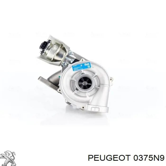 Купити 0375N9 Peugeot/Citroen Турбіна