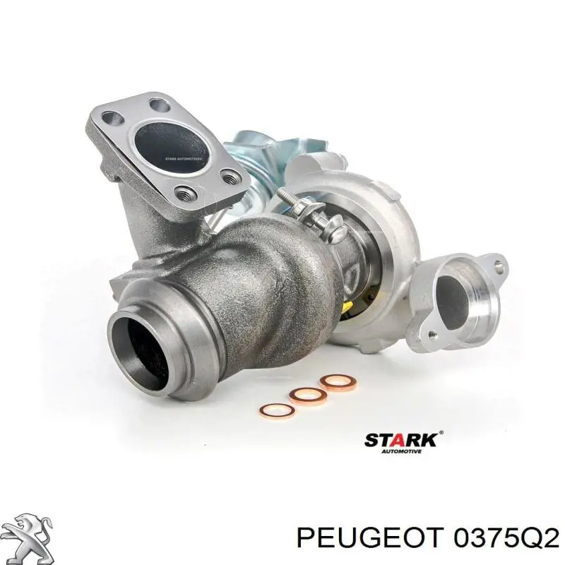 Купити 0375Q2 Peugeot/Citroen Турбіна