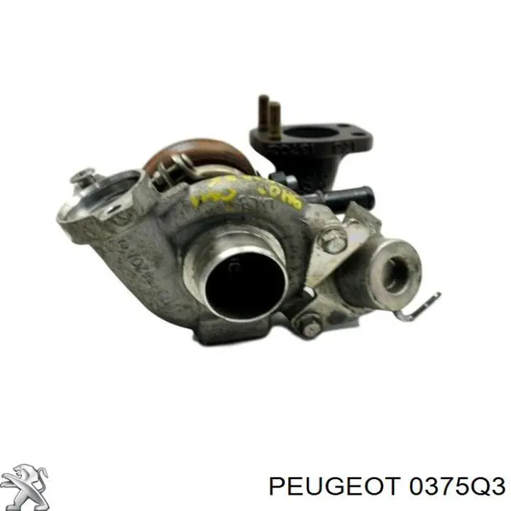 Купити 0375Q3 Peugeot/Citroen Турбіна