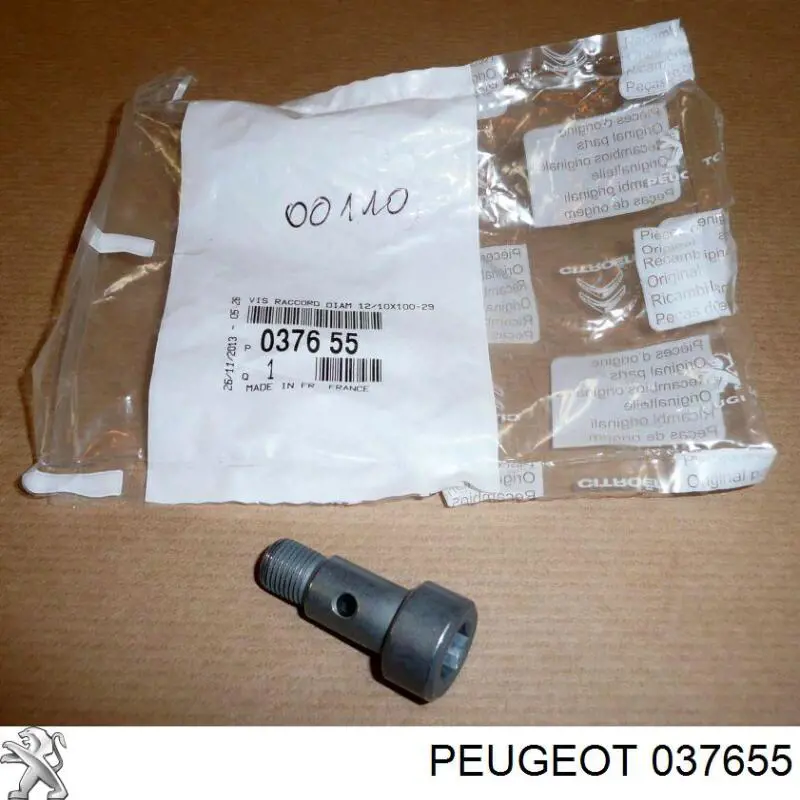 Болт трубки турбіни подачі масла 037655 Peugeot/Citroen
