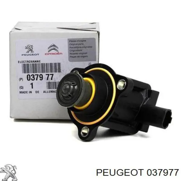 037977 Peugeot/Citroen клапан рециркуляції надувного повітря турбіни