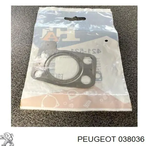 Купити 038036 Peugeot/Citroen Прокладка турбіни вихлопних газів, впуск