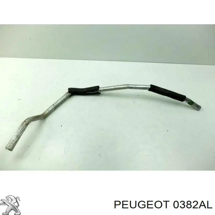 0382AL Peugeot/Citroen шланг/патрубок интеркуллера, верхній правий