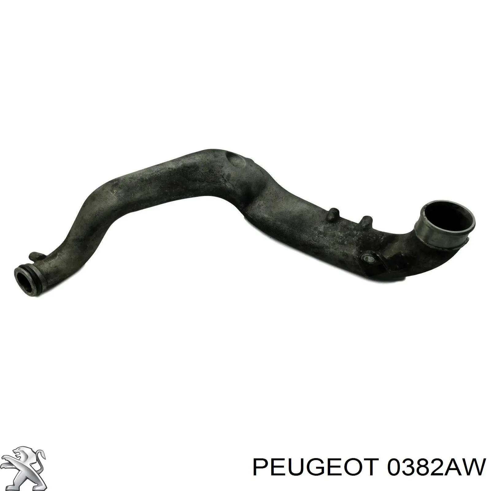 Купити 0382AW Peugeot/Citroen Патрубок повітряний, вихід з турбіни (наддув)
