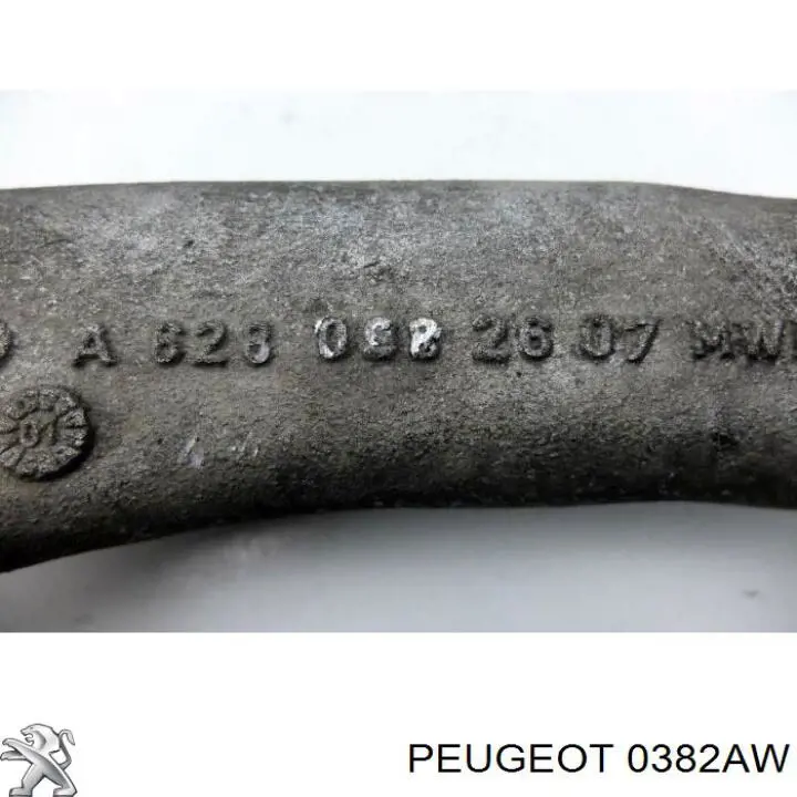 Патрубок повітряний, вихід з турбіни (наддув) Peugeot/Citroen 0382AW