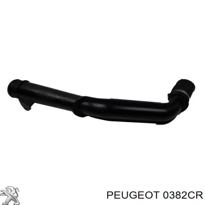 Купити 0382CR Peugeot/Citroen Патрубок повітряний, вихід з турбіни (наддув)