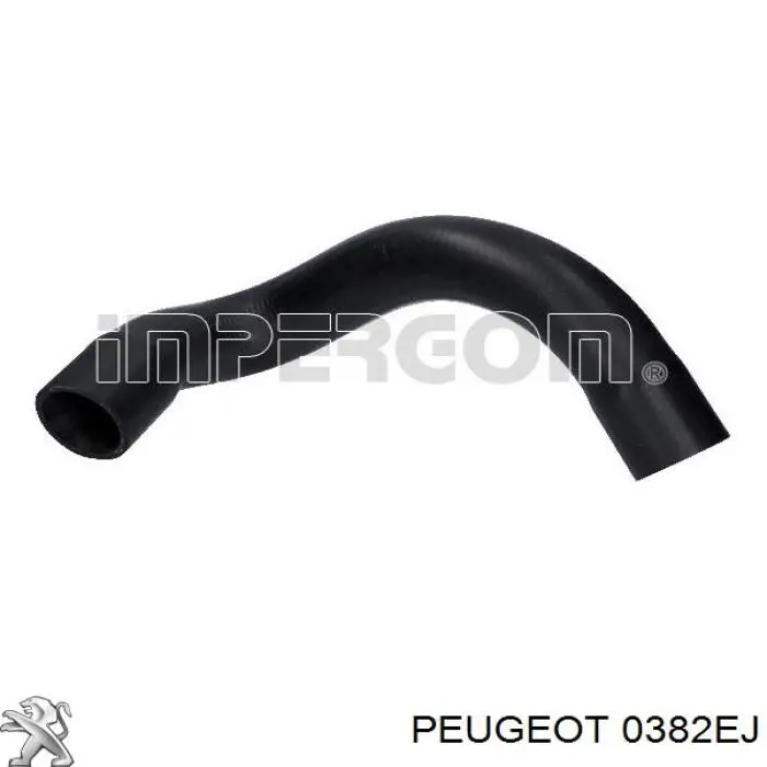 Купити 0382EJ Peugeot/Citroen Патрубок повітряний, дросельної заслінки