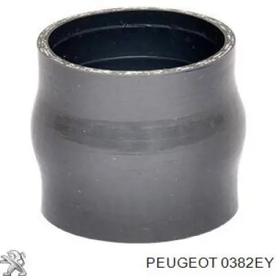 0382EY Peugeot/Citroen шланг/патрубок интеркуллера