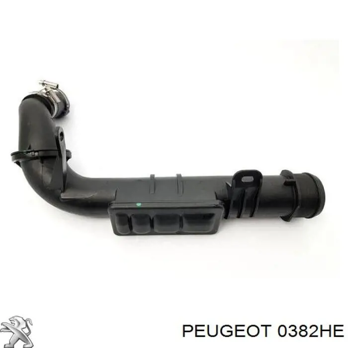 Шланг/патрубок інтеркулера, лівий 0382HE Peugeot/Citroen