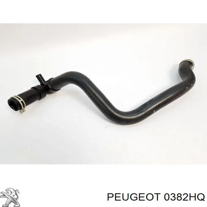 Шланг/патрубок інтеркуллера Peugeot/Citroen 0382P8