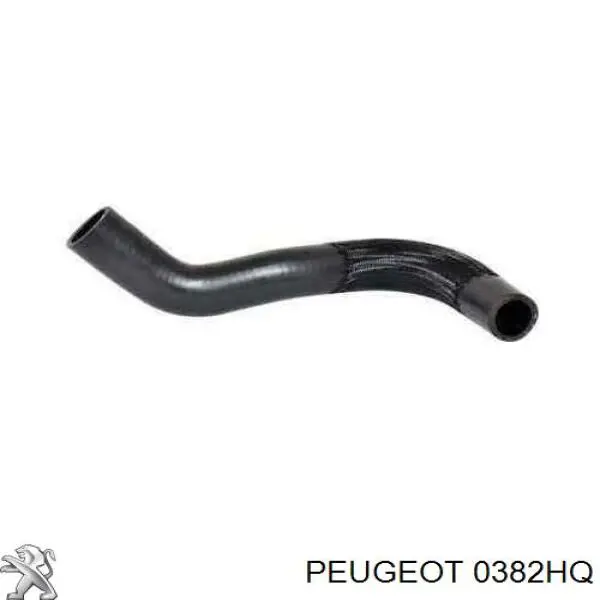 0382P8 Peugeot/Citroen Шланг/патрубок интеркуллера
