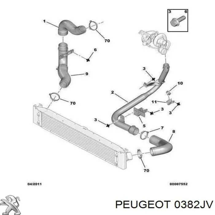  0382JV Peugeot/Citroen