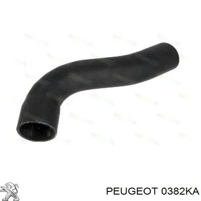 Купити 0382KA Peugeot/Citroen Шланг/патрубок интеркуллера