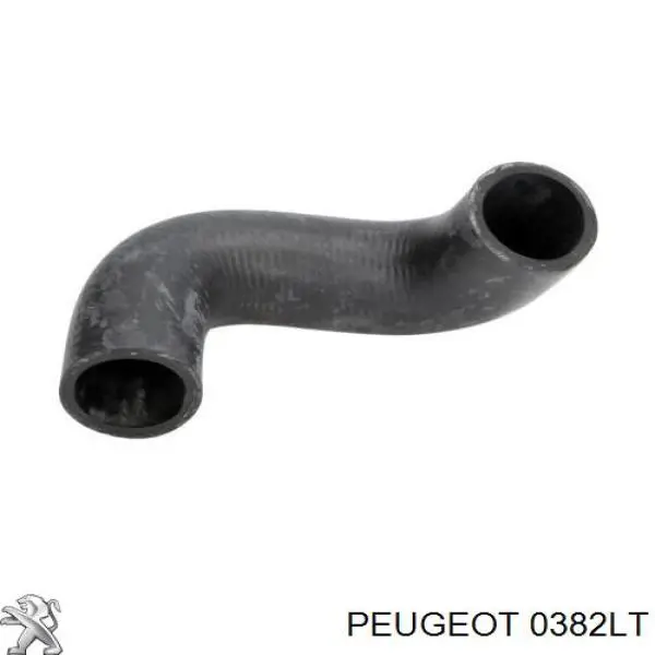 0382LT Peugeot/Citroen шланг/патрубок інтеркулера, правий