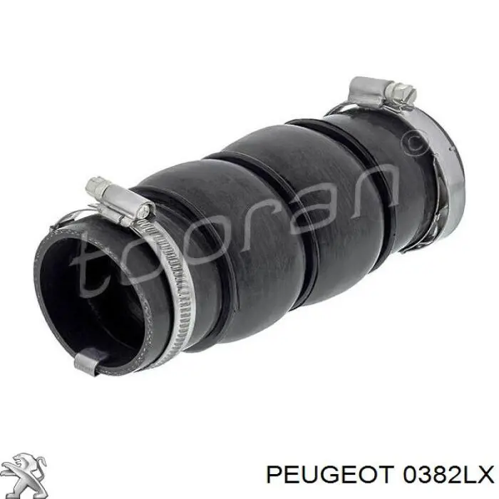 Шланг/патрубок интеркуллера Peugeot/Citroen 0382LX ціна, від 13.99 USD