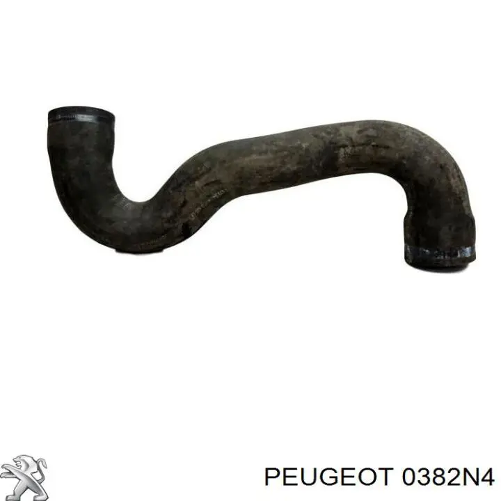 Купити 0382N4 Peugeot/Citroen Шланг/патрубок интеркуллера