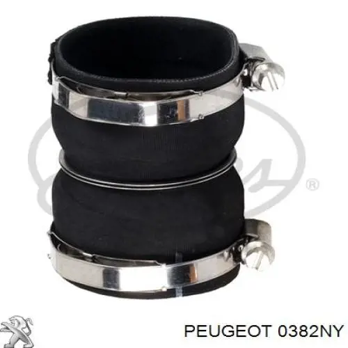 Шланг/патрубок интеркуллера Peugeot/Citroen 0382NY ціна, від 11.31 USD