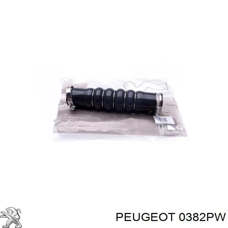 Шланг/патрубок интеркуллера Peugeot/Citroen 0382PW ціна, від 31.34 USD