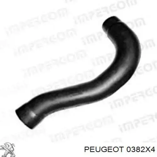 Шланг/патрубок интеркуллера Peugeot/Citroen 0382X4 ціна, від 36.08 USD