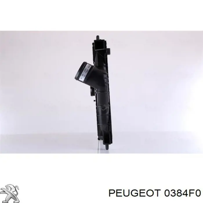 Купити 0384F0 Peugeot/Citroen Радіатор интеркуллера