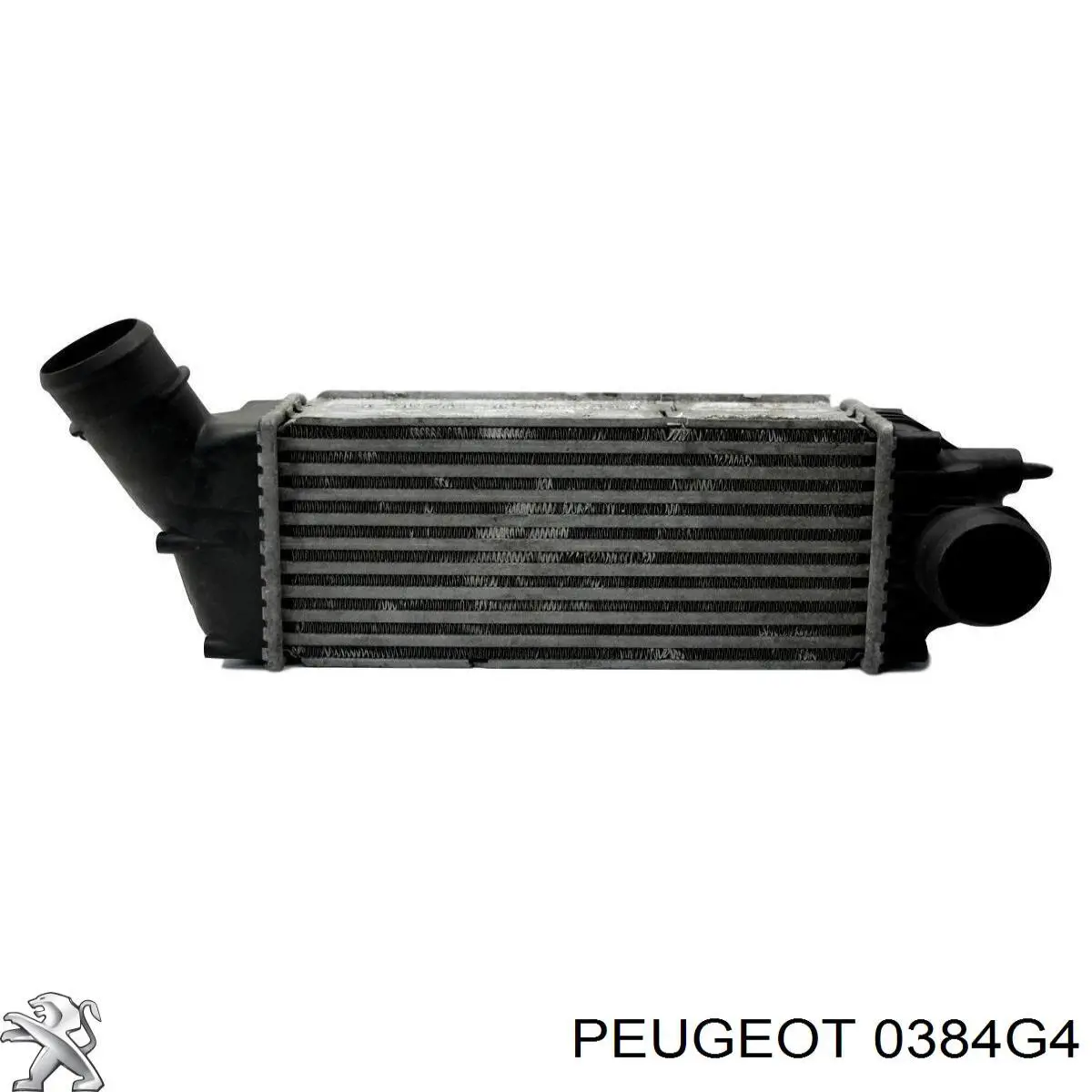 0384G4 Peugeot/Citroen Охолоджувач наддувочного повітря