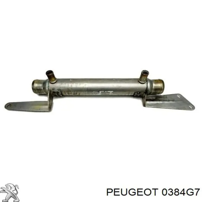 Купити 0384G7 Peugeot/Citroen Радіатор интеркуллера