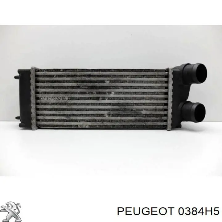 0384H5 Peugeot/Citroen радіатор интеркуллера