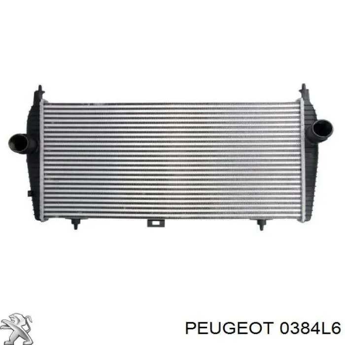 Радіатор интеркуллера 0384L6 Peugeot/Citroen