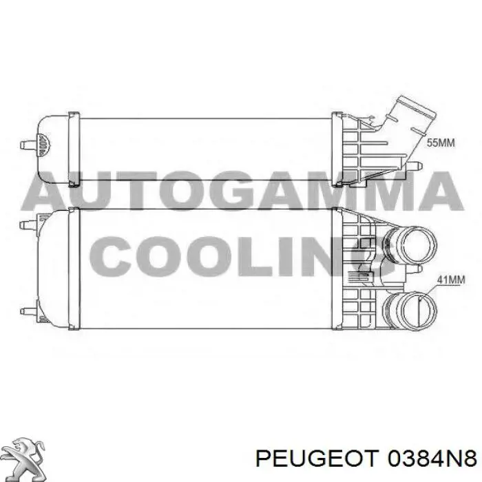 Інтеркулер 351319204470 Magneti Marelli