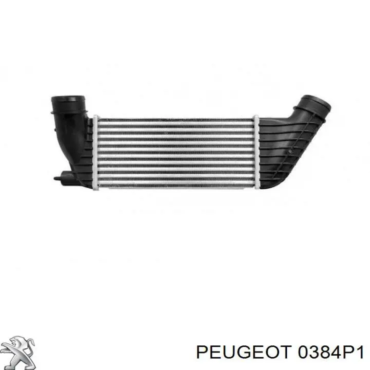 Купити 0384P1 Peugeot/Citroen Радіатор интеркуллера