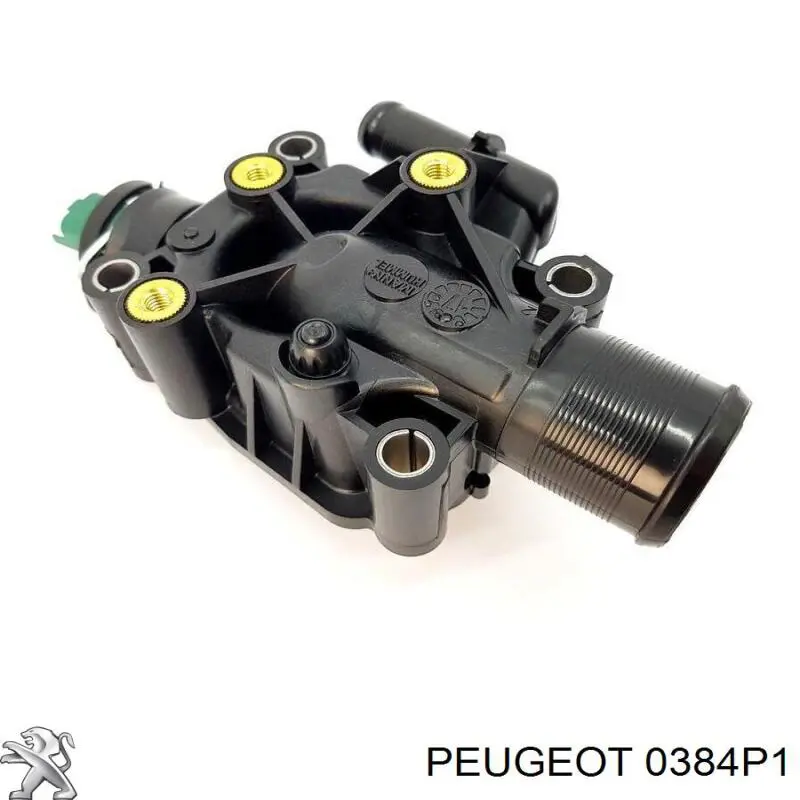 0384P1 Peugeot/Citroen радіатор интеркуллера
