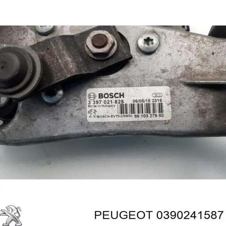  Peugeot/Citroen 0390241587 ціна, від 33.58 USD