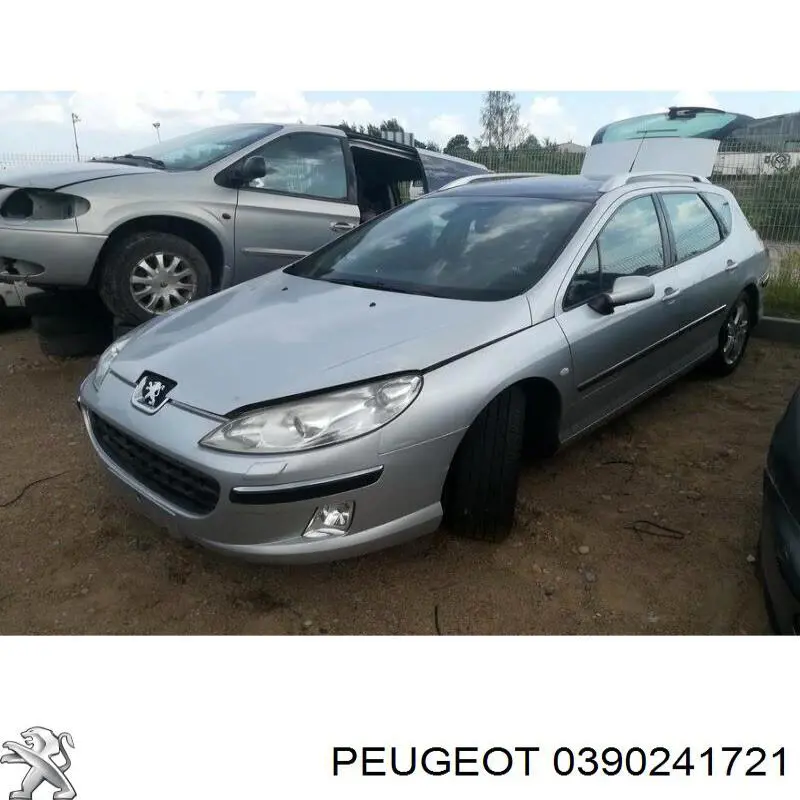 Двигун склоочисника лобового скла (трапеції) 0390241721 Peugeot/Citroen