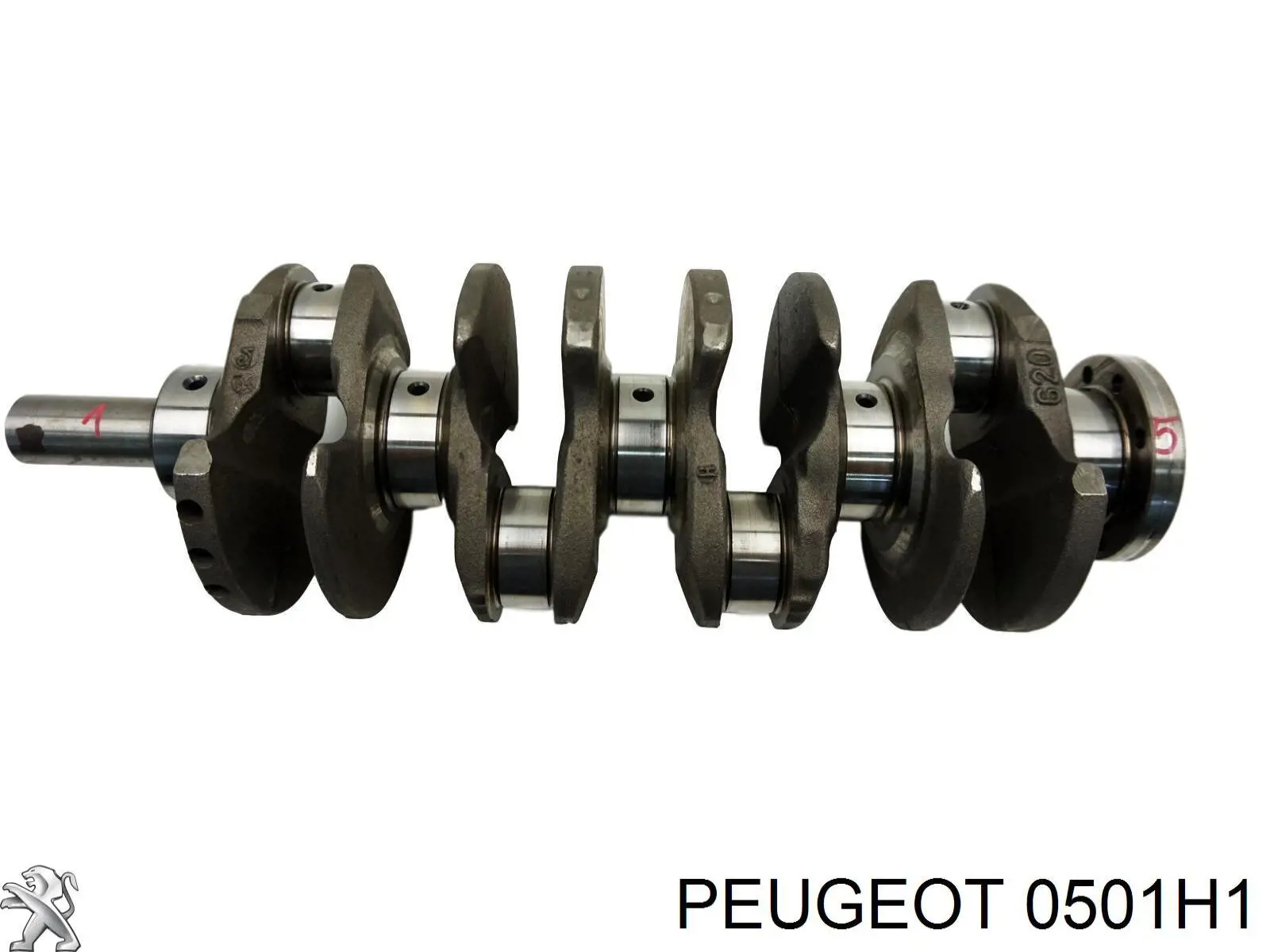 Вал колінчастий і маховик Peugeot/Citroen 0501H1 ціна, від 70.38 USD