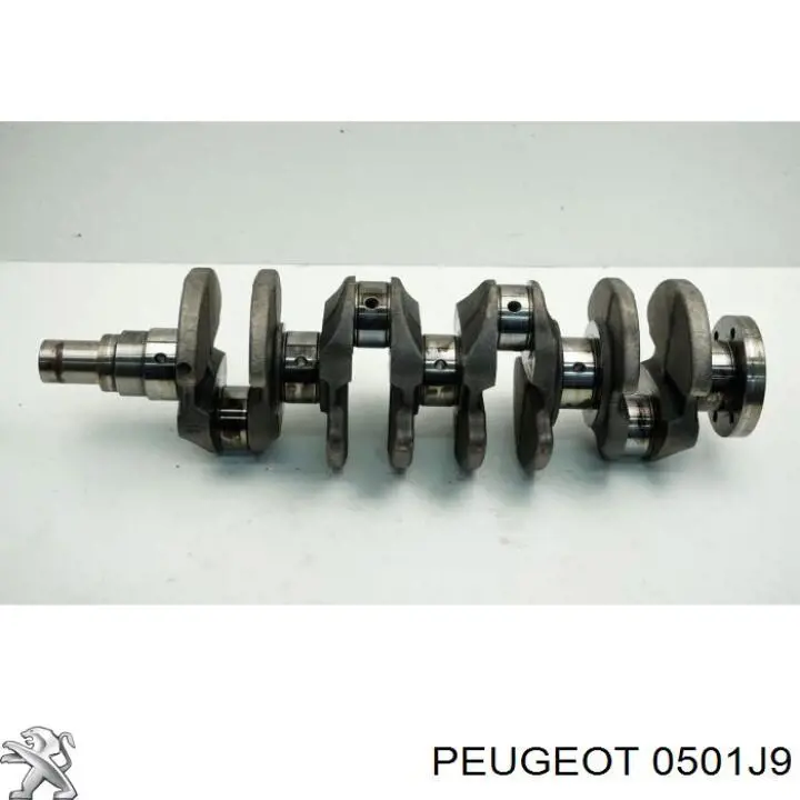 Колінвал двигуна Peugeot 107 (Пежо 107)