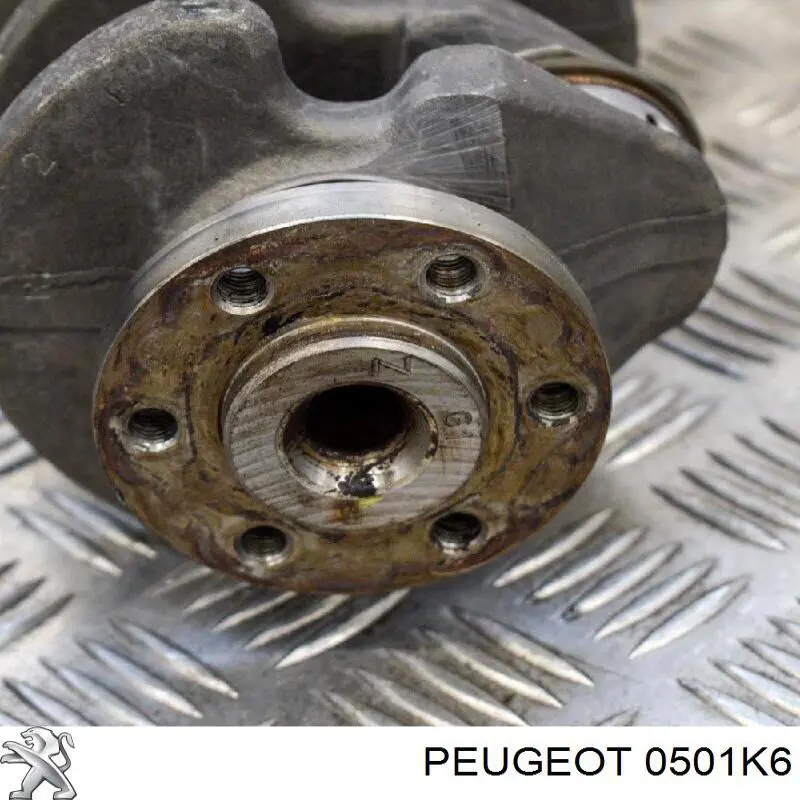 Коленвал двигателя PEUGEOT 0501K6