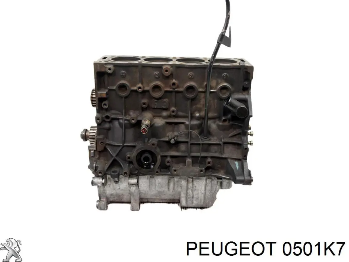 0501K7 Peugeot/Citroen Колінвал двигуна