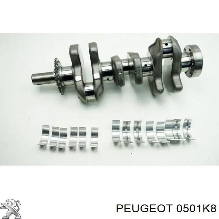 0501K8 Peugeot/Citroen Колінвал двигуна