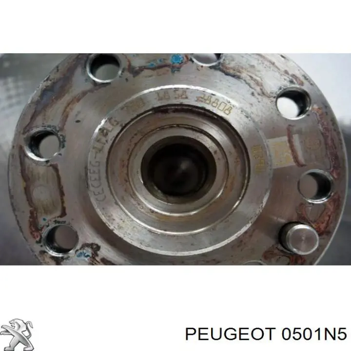 0501N5 Peugeot/Citroen Колінвал двигуна