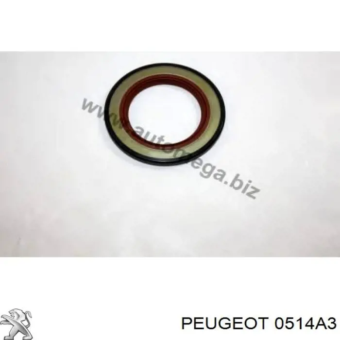 Купити 0514A3 Peugeot/Citroen Сальник коленвала передній