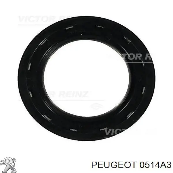 Сальник коленвала двигуна, передній Peugeot/Citroen 0514A3 ціна, від 12.89 USD