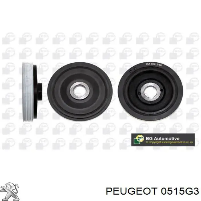 Купити 0515G3 Peugeot/Citroen Шків колінчастого вала