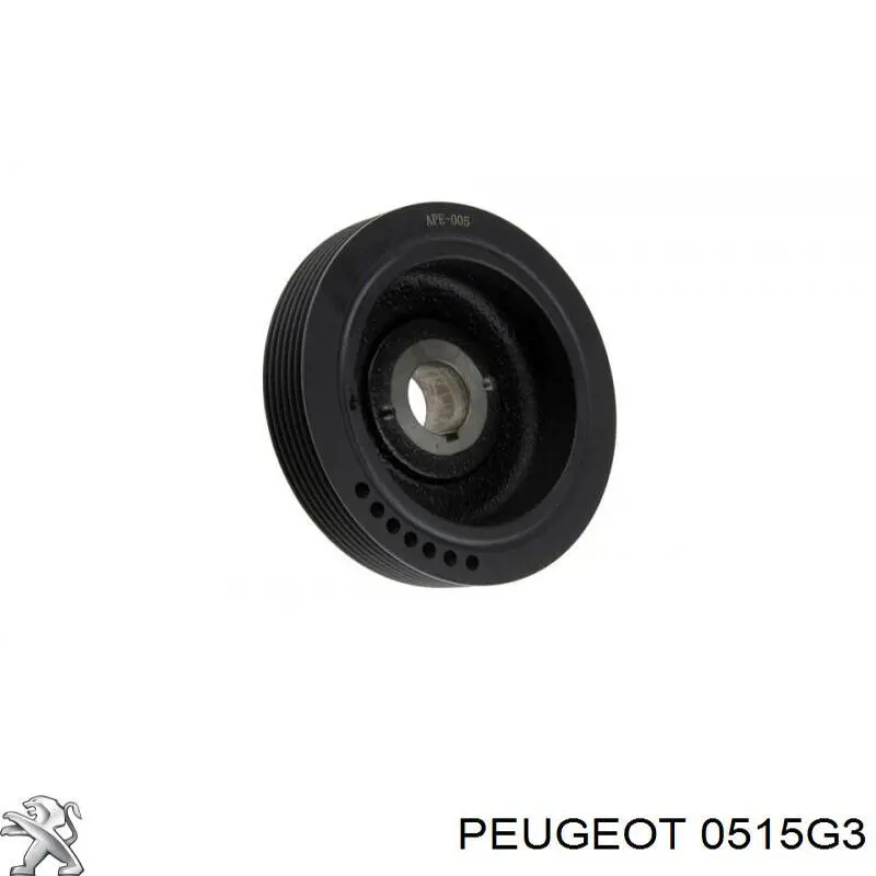 Шків колінвала 0515G3 Peugeot/Citroen