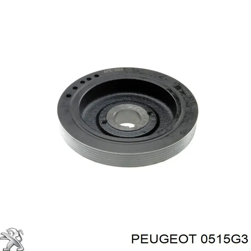 0515G3 Peugeot/Citroen шків колінвала