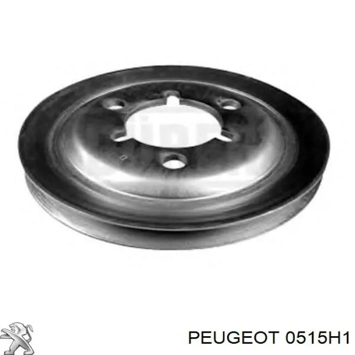 Шків колінвала (демпфер ) Peugeot/Citroen 0515H0 ціна, від 34.18 USD