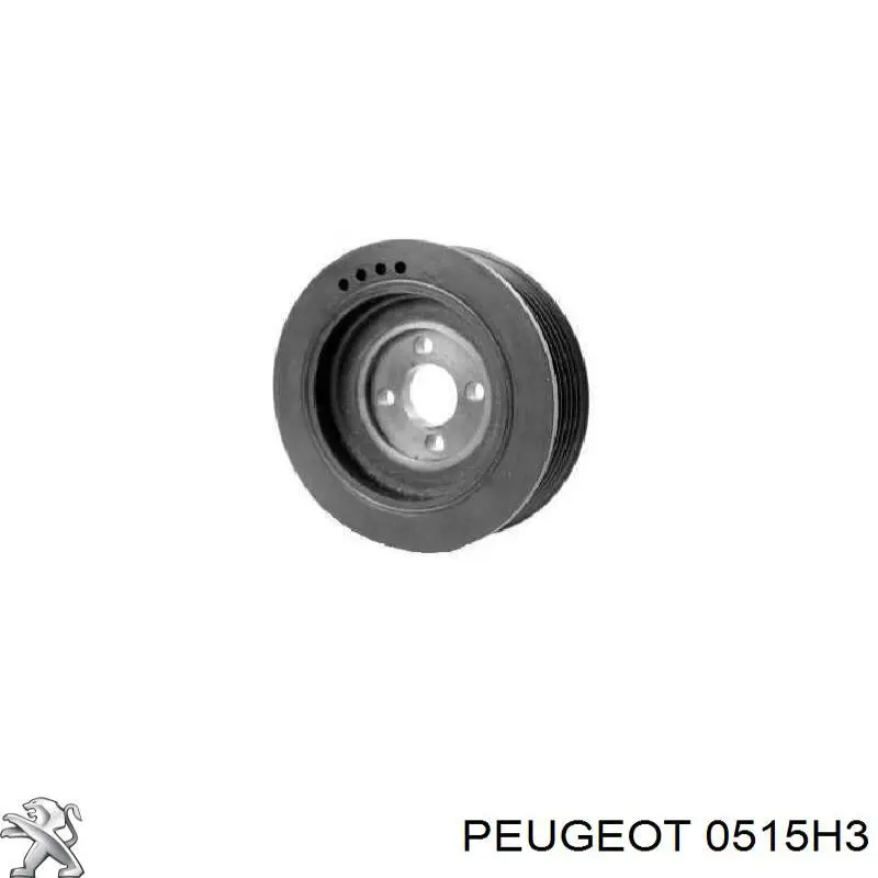 Демпферний шків колінвала Peugeot/Citroen 0515H3