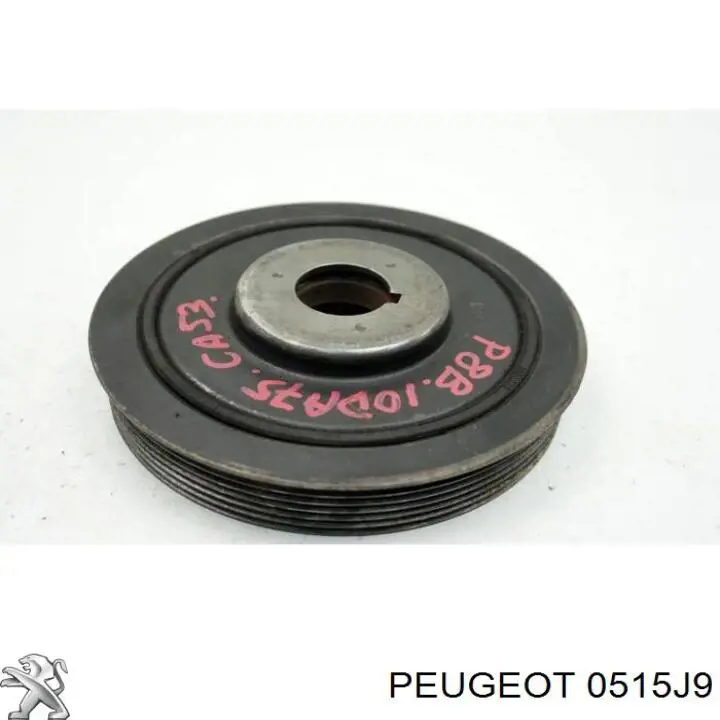 0515J9 Peugeot/Citroen шків колінвала