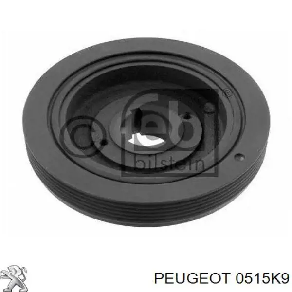 Шків колінвала (демпфер ) Peugeot/Citroen 0515K9 ціна, від 47.46 USD