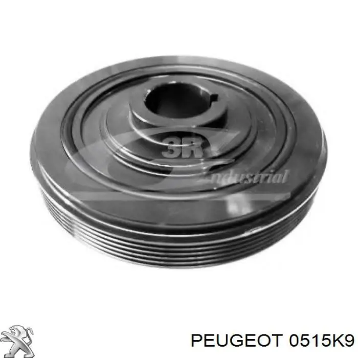 Купити 0515K9 Peugeot/Citroen Шків колінчастого вала